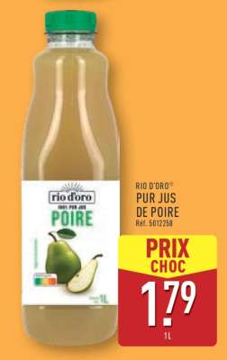 RIO D'ORO® PUR JUS DE POIRE