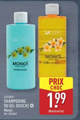 LACURA SHAMPOOING OU GEL DOUCHE