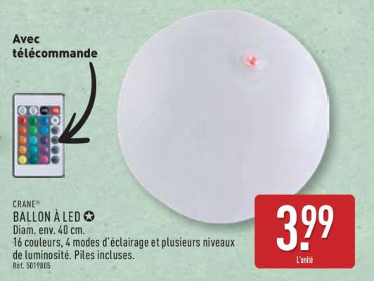 BALLON À LED