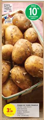 Pomme de terre Primeur