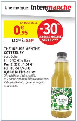 THÉ INFUSÉ MENTHE COTTERLEY