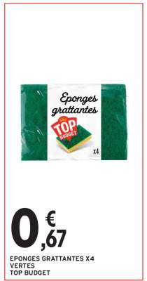 EPONGES GRATTANTES X4