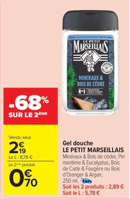 Gel Douche Le Petit Marseillais