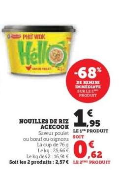 Nouilles de Riz Acecook