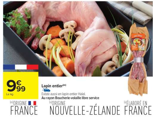 LAPIN ENTIER
