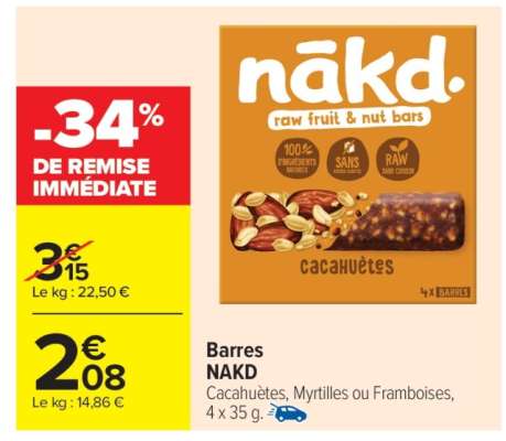 Barres "Nakd"