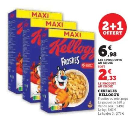 Céréales Kellogg's Frosties