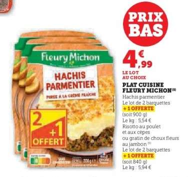Plat Cuisiné Fleury Michon