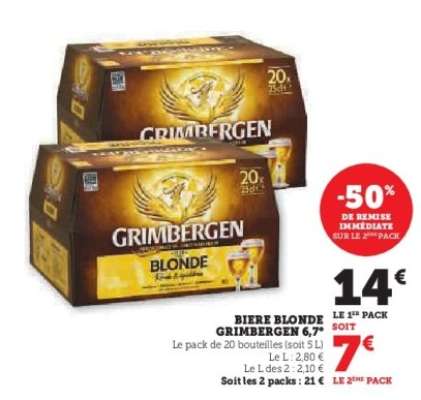 BIERE BLONDE GRIMBERGEN 6,7°