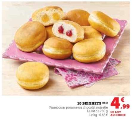 10 beignets