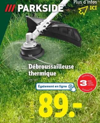 Débroussailleuse thermique