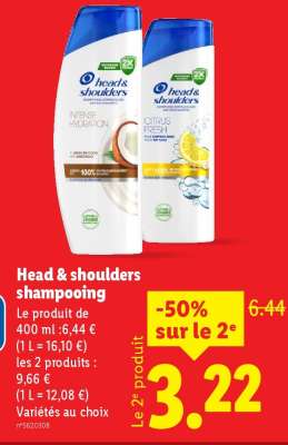 HEAD & SHOULDERS Shampooing