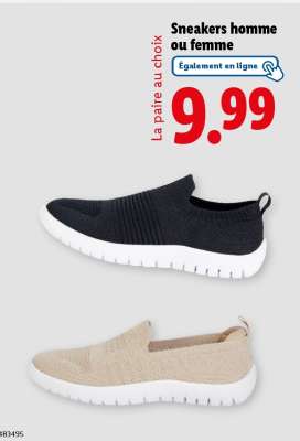 Sneakers homme ou femme
