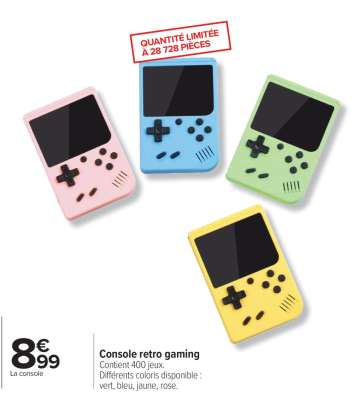 Console retro gaming