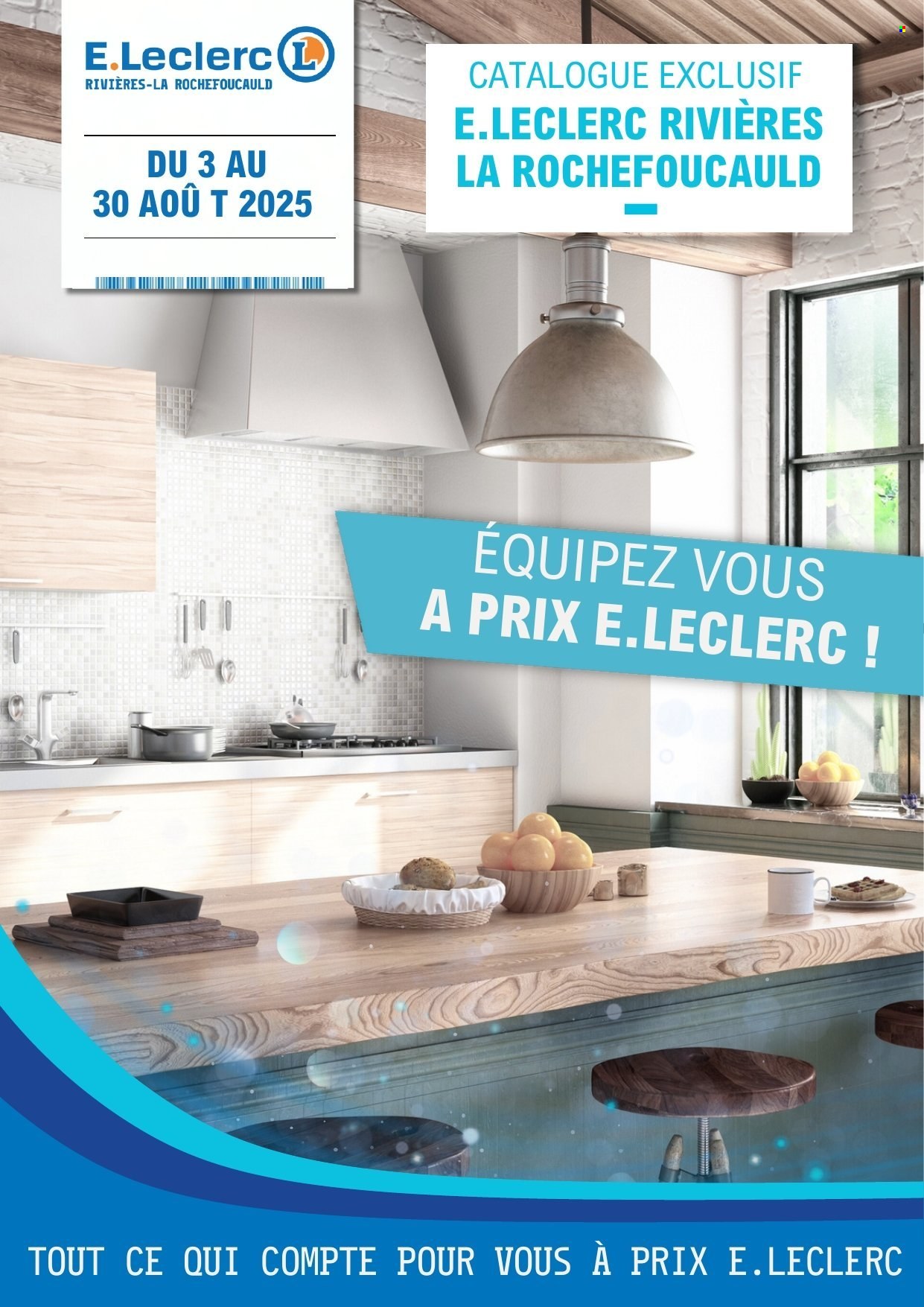 Catalogue E.Leclerc - 03.06.2025 - 30.08.2025. Page 1