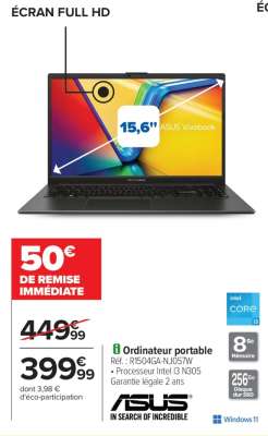 Ordinateur portable ASUS Vivobook