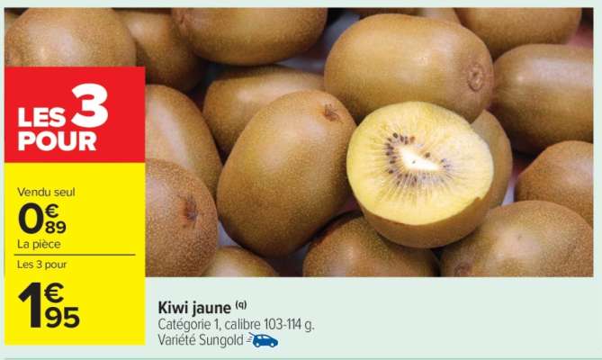 Kiwi jaune