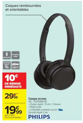 Casque arceau
