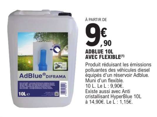 ADBLUE 10L AVEC FLEXIBLE