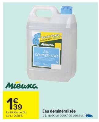Eau Déminéralisée