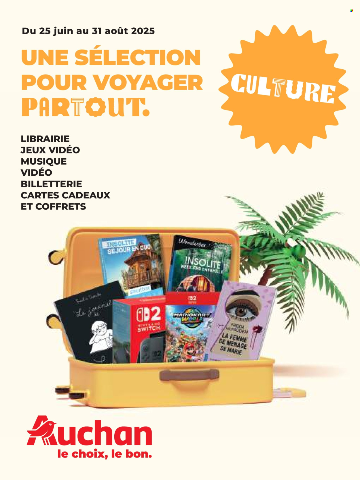 Catalogue Auchan - 25.06.2025 - 31.07.2025. Page 1