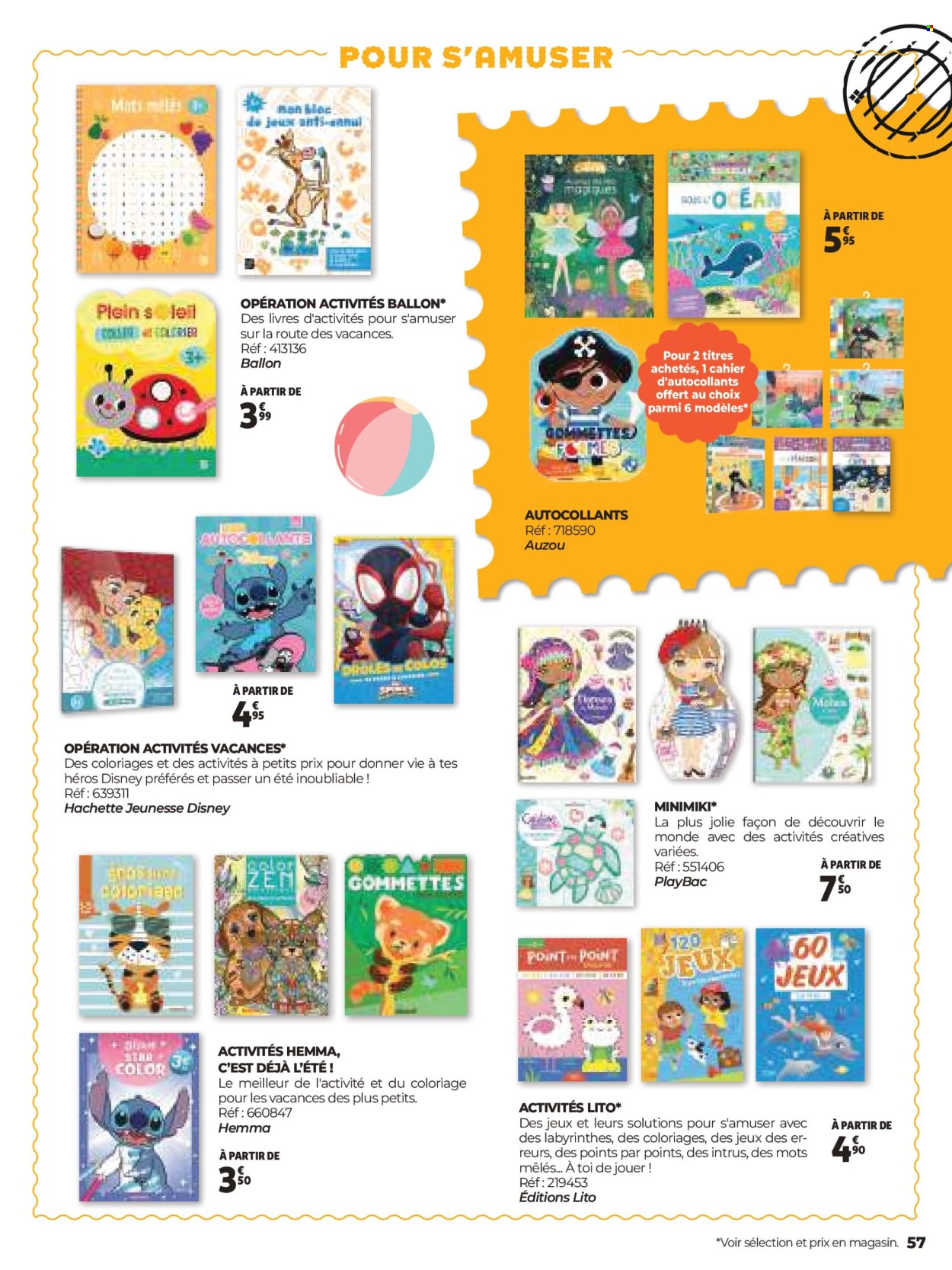 Catalogue Auchan - 25.06.2025 - 31.07.2025. Page 57