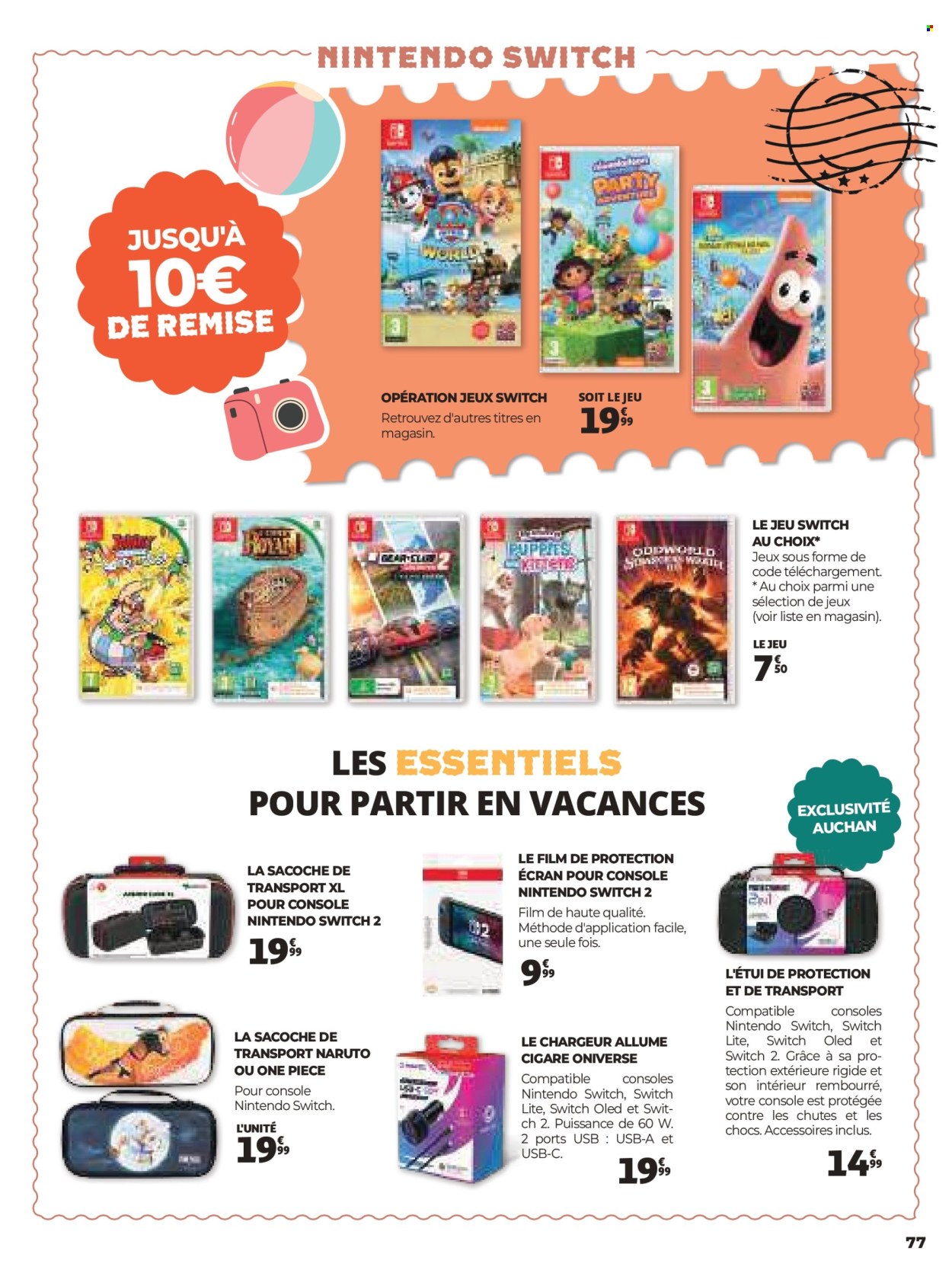 Catalogue Auchan - 25.06.2025 - 31.07.2025. Page 77