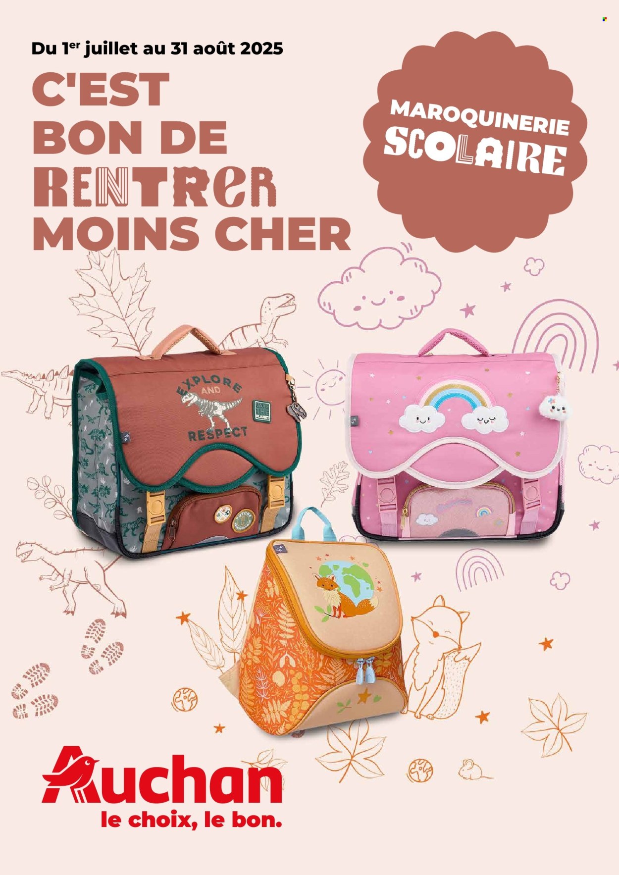 Catalogue Auchan - 01.07.2025 - 31.08.2025. Page 1