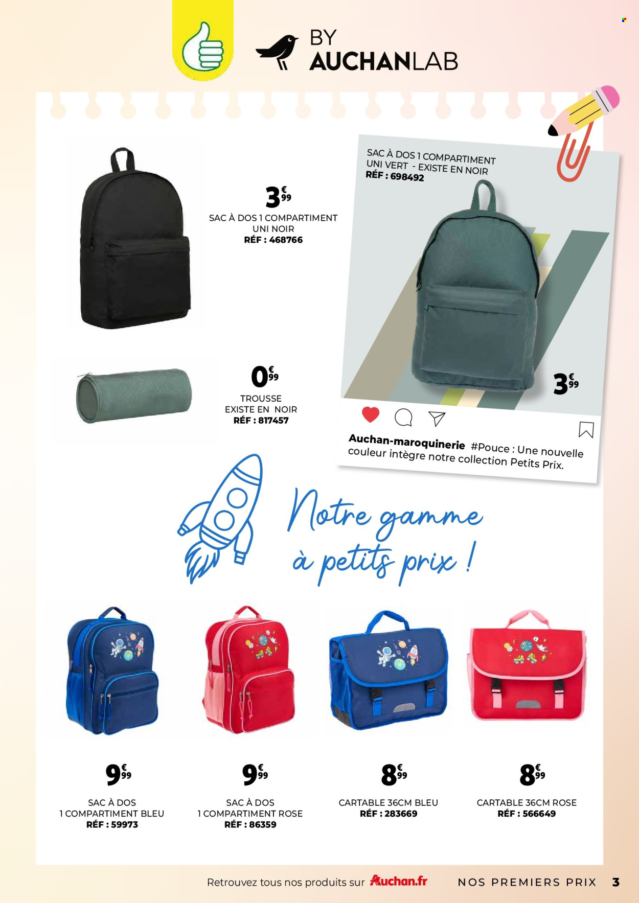 Catalogue Auchan - 01.07.2025 - 31.08.2025. Page 3