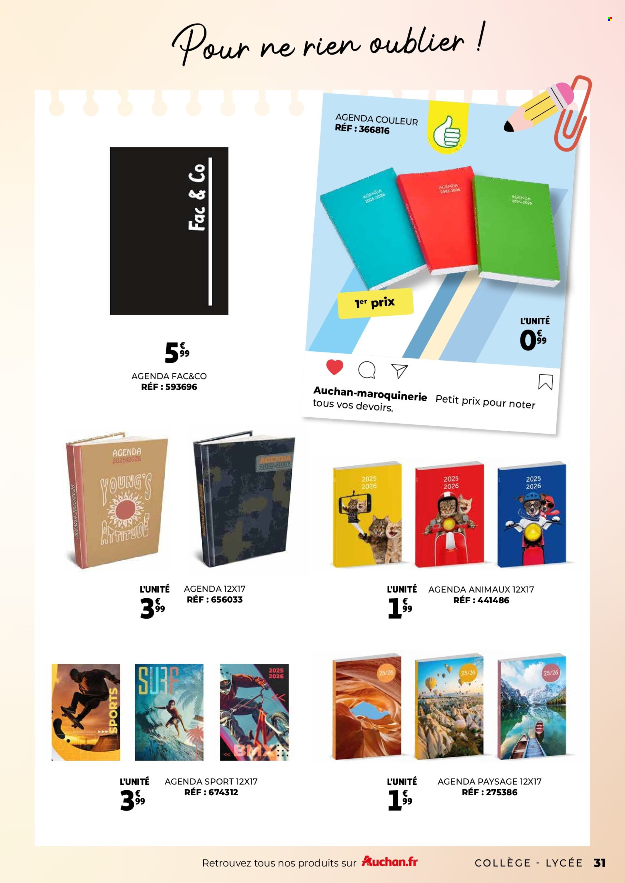 Catalogue Auchan - 01.07.2025 - 31.08.2025. Page 31