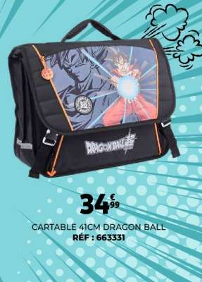 CARTABLE 41CM DRAGON BALL