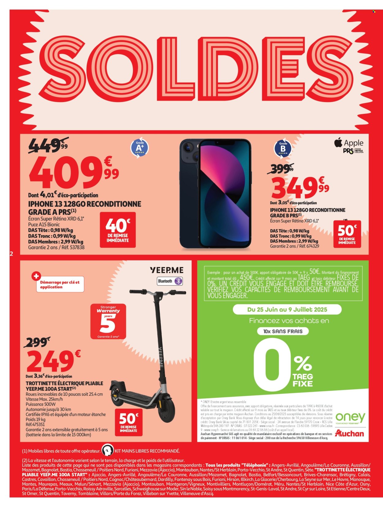 Catalogue Auchan - 09.07.2025 - 05.08.2025. Page 2