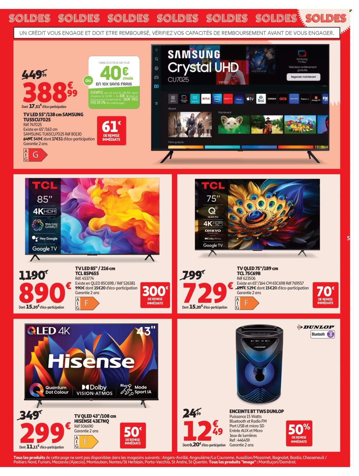 Catalogue Auchan - 09.07.2025 - 05.08.2025. Page 5