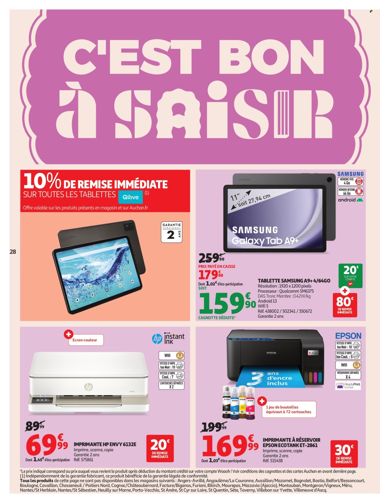 Catalogue Auchan - 09.07.2025 - 05.08.2025. Page 28