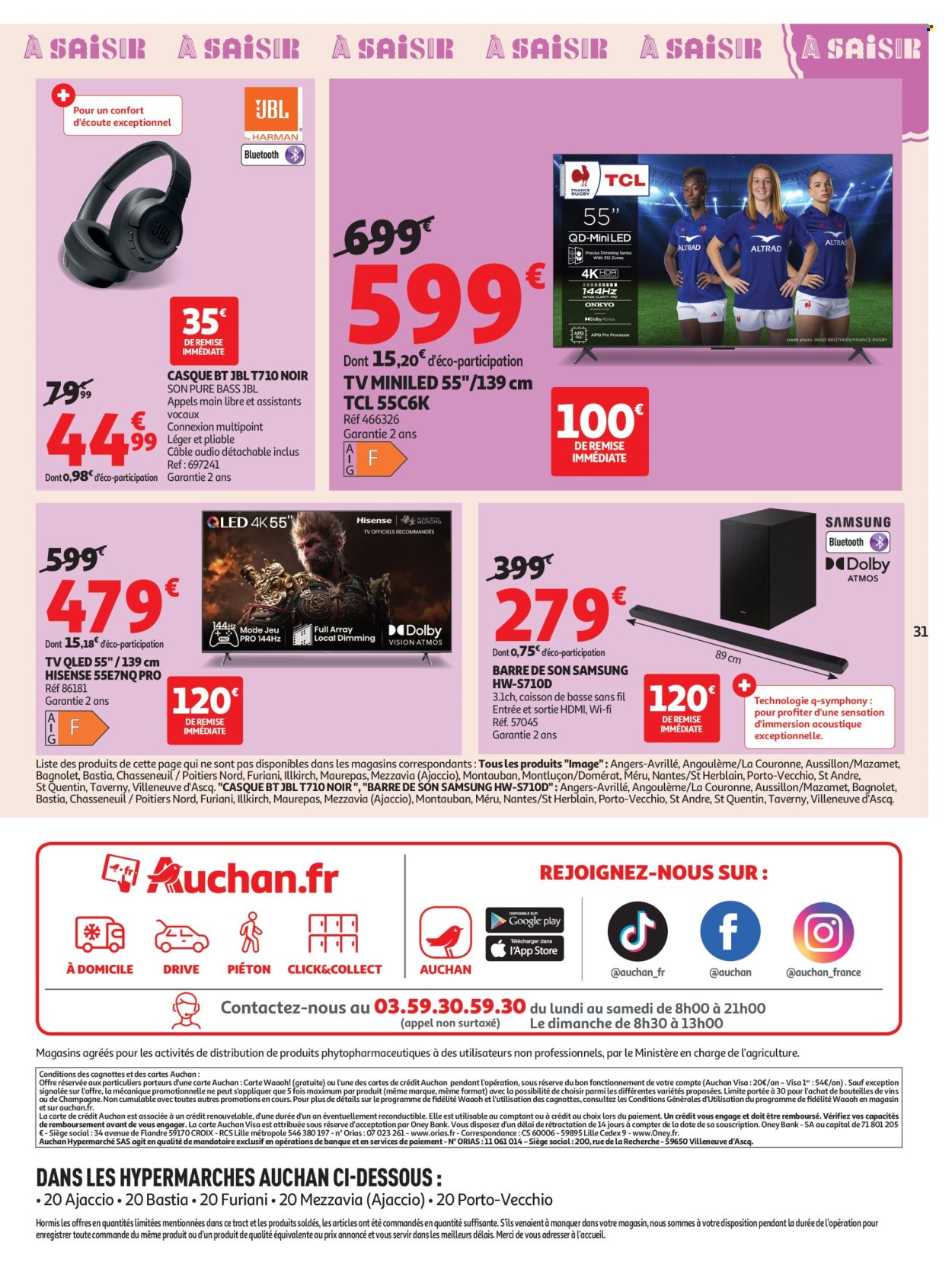 Catalogue Auchan - 09.07.2025 - 05.08.2025. Page 31