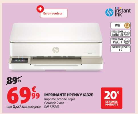 Imprimante Hp Envy 6132E