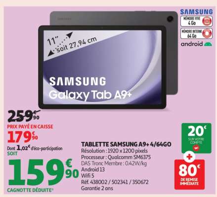 Samsung Galaxy Tab A9+