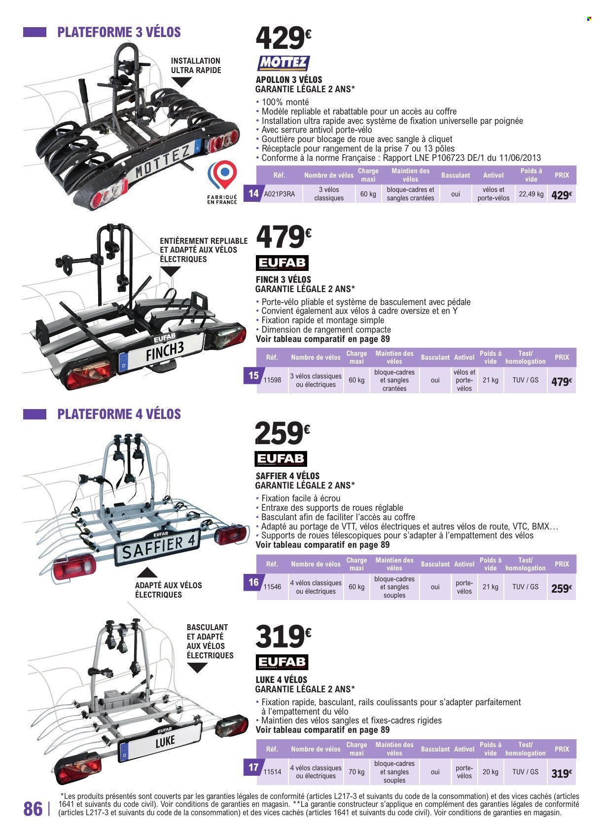 Catalogue E.Leclerc - 22.04.2025 - 28.03.2026. Page 86