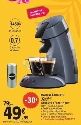 MACHINE À DOSETTE