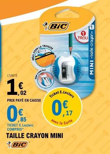 TAILLE CRAYON MINI