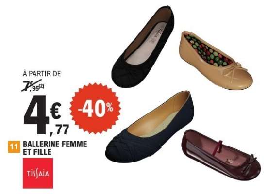 BALLERINE FEMME ET FILLE
