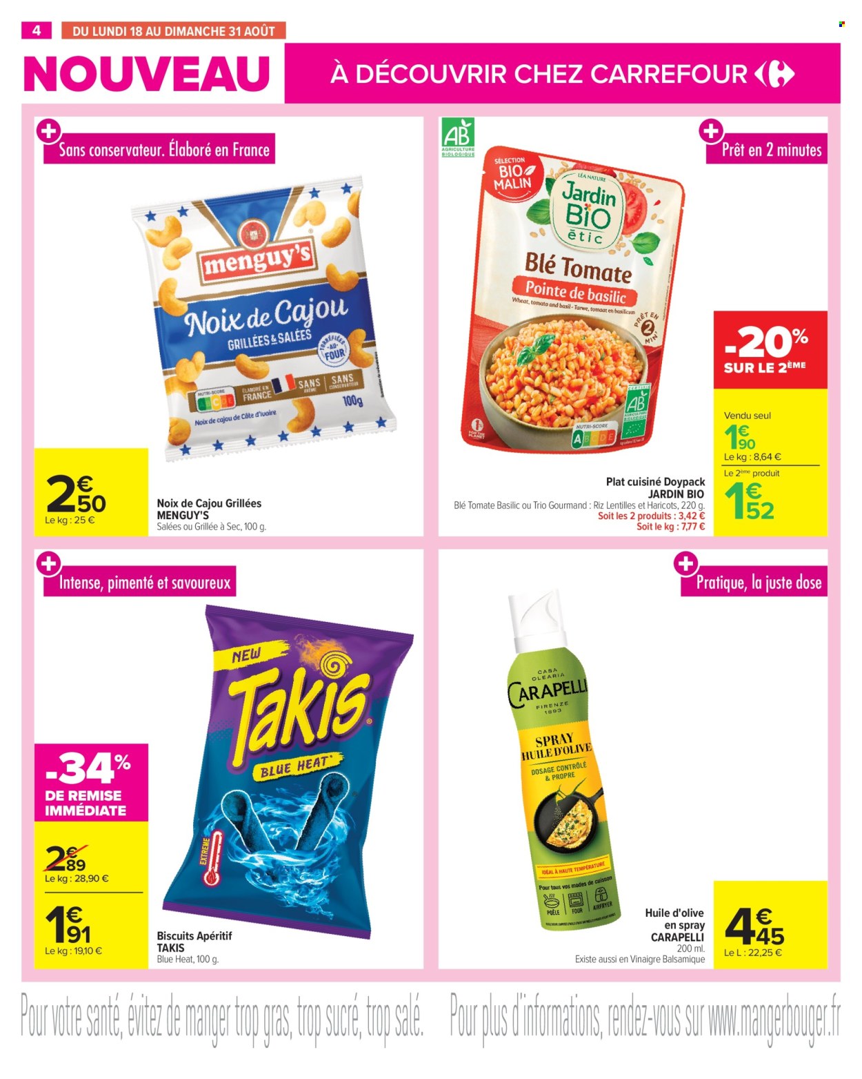 Catalogue Carrefour Hypermarchés - 04.08.2025 - 31.08.2025. Page 4