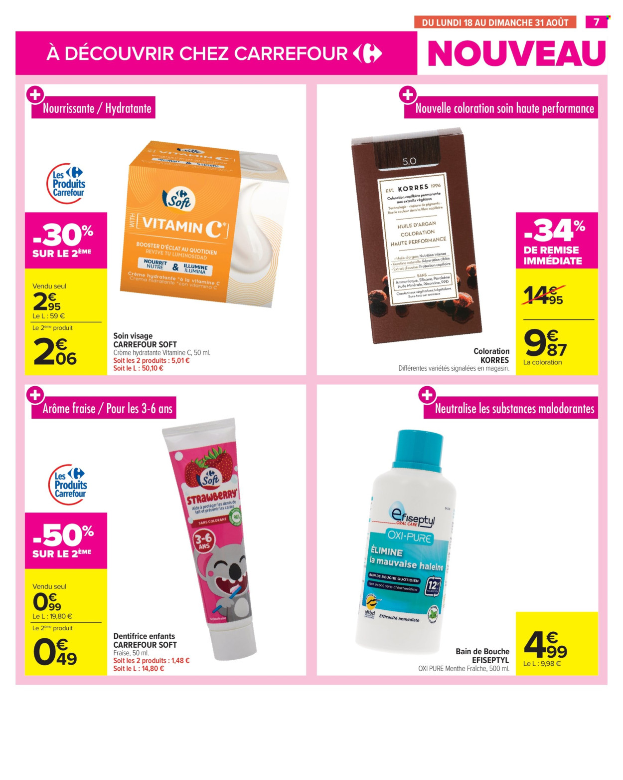 Catalogue Carrefour Hypermarchés - 04.08.2025 - 31.08.2025. Page 7
