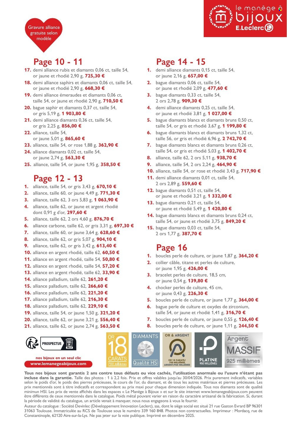 Catalogue E.Leclerc - 20.01.2026 - 31.12.2026. Page 18