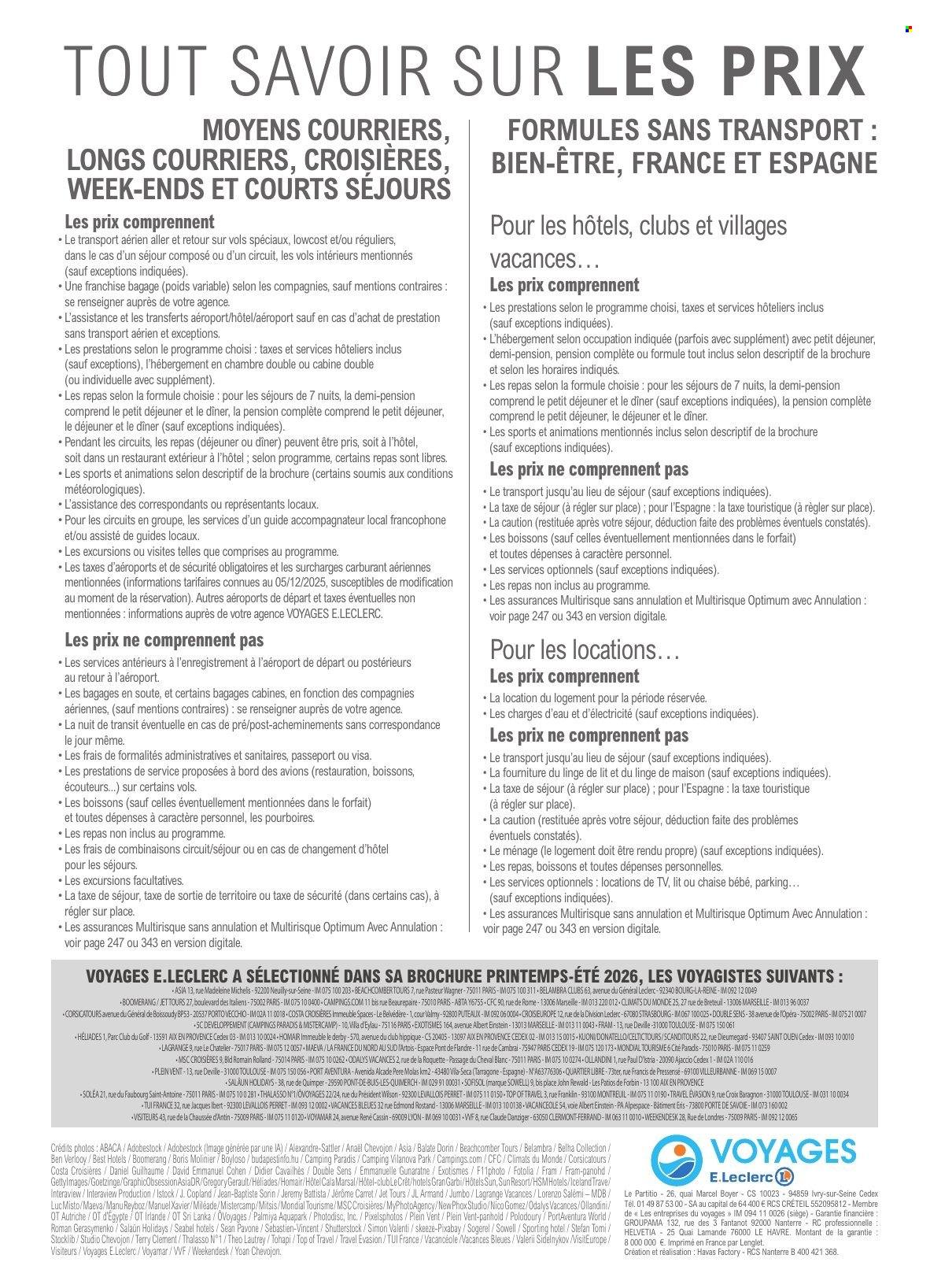 Catalogue E.Leclerc - 16.01.2026 - 31.10.2026. Page 345