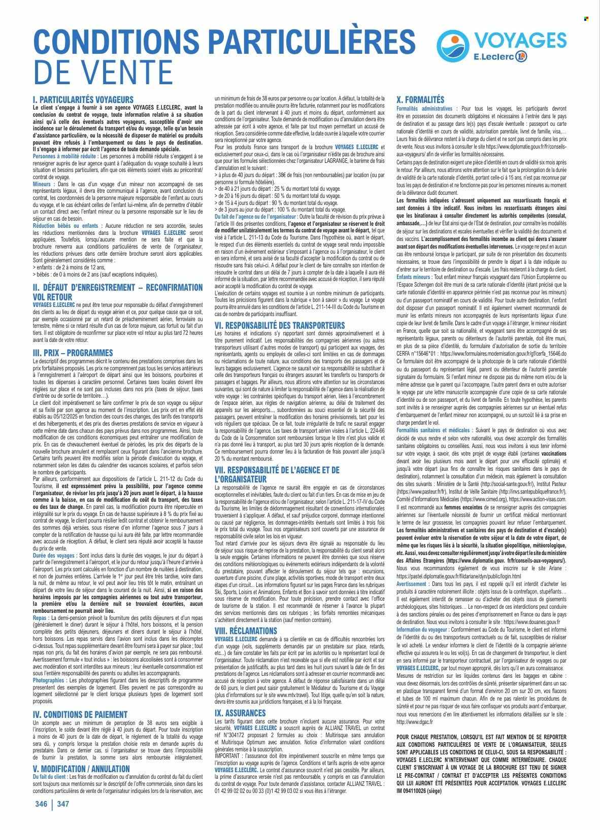 Catalogue E.Leclerc - 16.01.2026 - 31.10.2026. Page 346