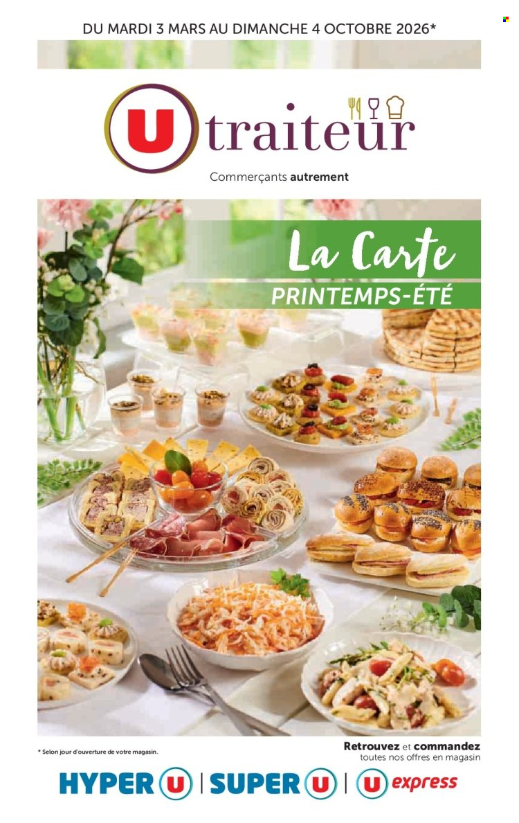 Catalogue Magasins U - 03.03.2026 - 04.10.2026. Page 1