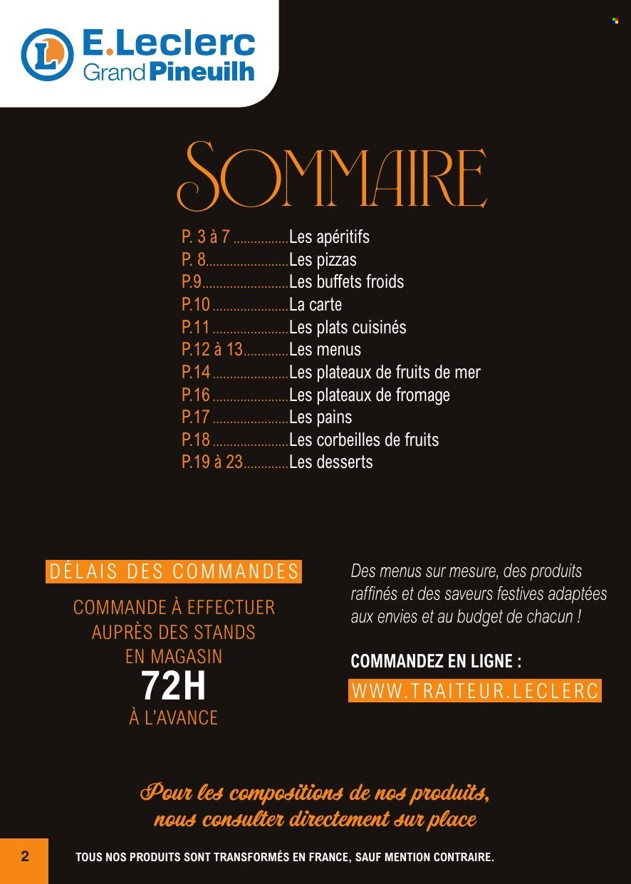 Catalogue E.Leclerc - 02.01.2026 - 29.11.2026. Page 2