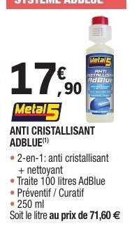 ANTI CRISTALLISANT ADBLUE