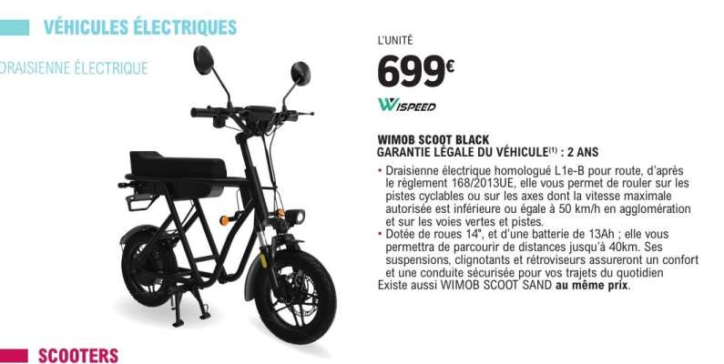 WIMBO SCOOT BLACK